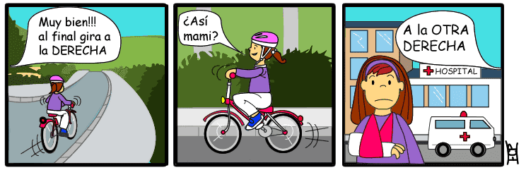 Disléxica y zurda
