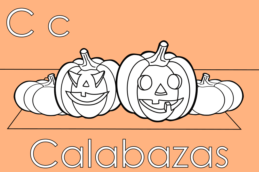 Colorea Calabazas de Halloween