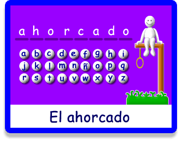 Juego del ahorcado online para niños de primaria, para aprender nuevo vocabulario.