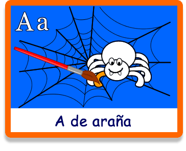 Colorear araña de Halloween