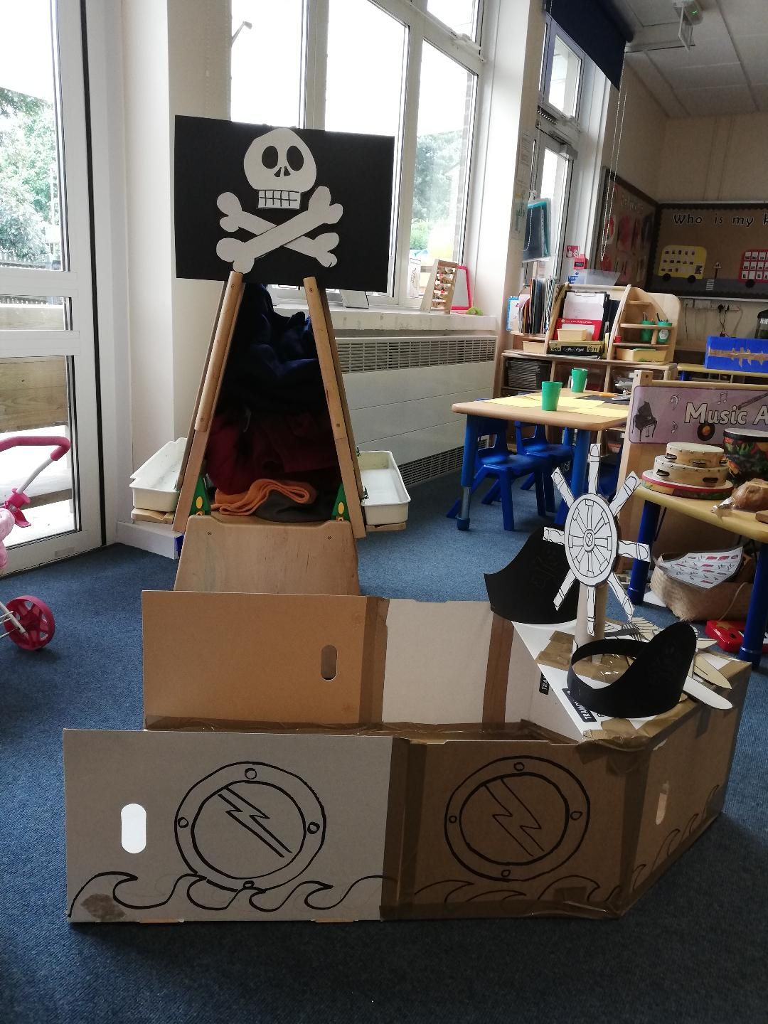 juego simbolico barco pirata