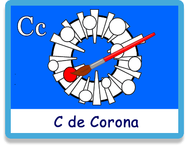 Colorear Corona de Navidad