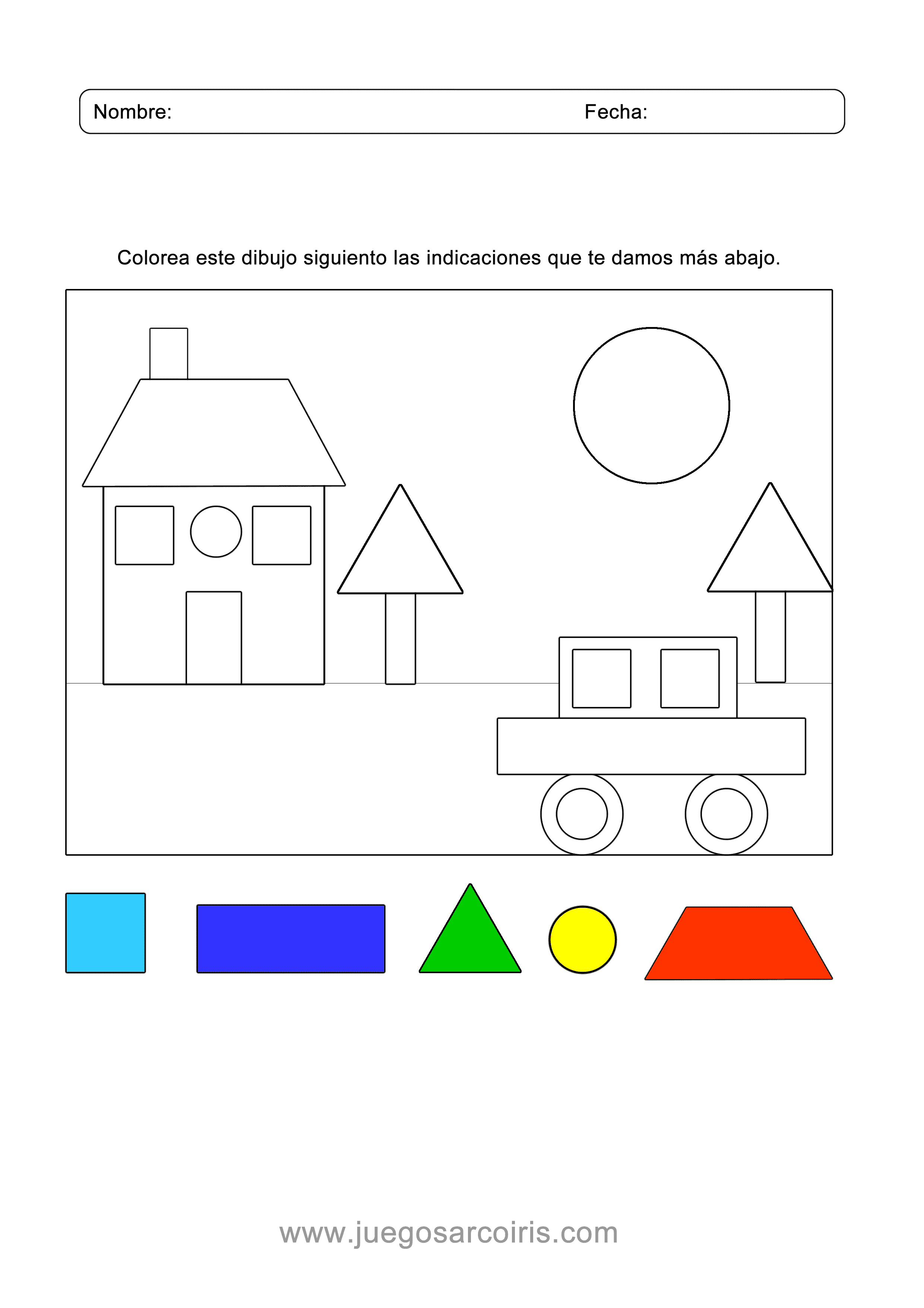 Figuras Geométricas de Navidad