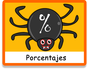 Juega con los porcentajes en Halloween