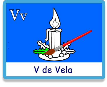 Colorear Vela de Navidad