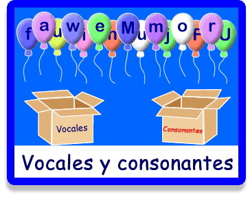 Vocales y consonantes